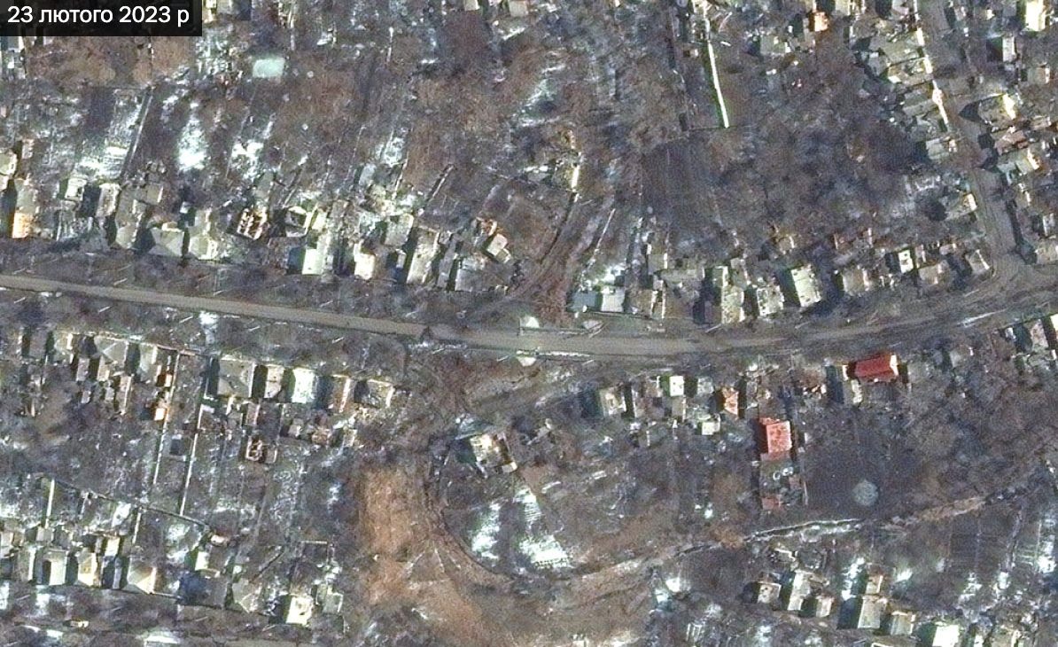 Разрушены мосты и здания. Спутники Maxar показали, как выглядит Бахмут после бомбардировок